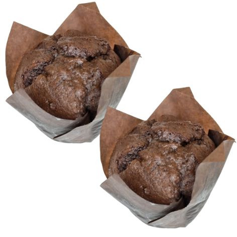 Muffin čoko s náplní višeň